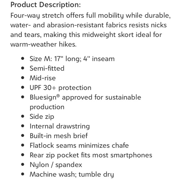 NEW ATHLETA SHALE JENNER WORKOUT SKORT SIZE 0 - Picture 7 of 8